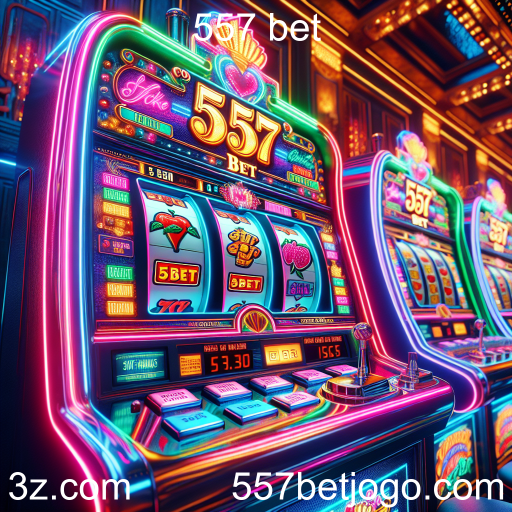 Explore o Mundo dos Caça-níqueis no 557 Bet